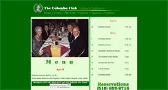 Desktop Screenshot of colomboclub.org